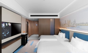 Двухместный номер Superior 2 отдельные кровати в Hampton by Hilton Qingdao Jiaodong International Airport South Hotel