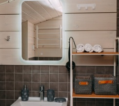 Барнхаус Люкс с банным чаном в Лес&Сад