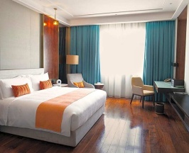 Двухместный номер Deluxe с видом на город двуспальная кровать в Xihu Resort Hotel