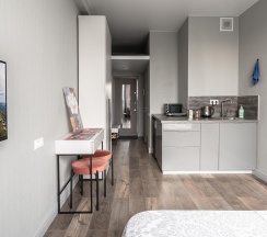 1-комнатные апартаменты студия в BestFlat24 (БэстФлэт24) на улице Шереметьевская 85с2