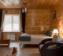 1-комнатный коттедж улучшенный с верандой (1,2,3,4) в ТайGa