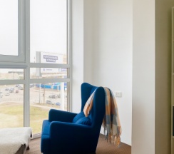 Однокомнатная видовая квартира с балконом  50 кв.м. В ЖК Like Политехническая 6 (83) в Like