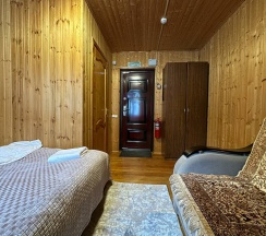 Двухместный номер с двуспальной или 2 односпальными кроватями в Лесная Сказка