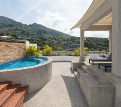 Люкс New с джакузи на крыше c 1 комнатой в Phunawa Resort