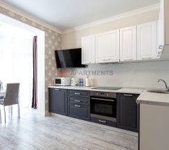 Квартира в Апартаменты на Фабрициуса 7 (Бергамот), 76м²