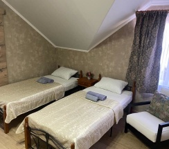 Апартаменты с 2 комнатами с балконом в Вояж