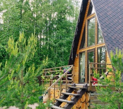 Светлое шале 1 в Рай в шалаше