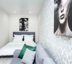 Апартаменты c 1 комнатой с балконом в Апартаменты Ladgorna на Обойной 4/2