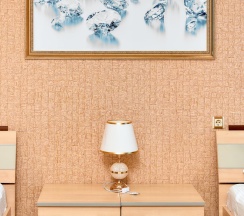 Номер полулюкс с 2 двуспальными кроватями в Пантера