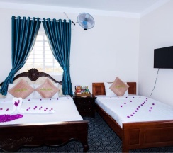 Трёхместный номер Standard с красивым видом из окна в Mui Ne Alena Bungalow Hotel