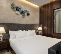 Двухместный номер Deluxe двуспальная кровать в Wyndham Garden Tashkent