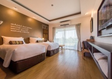 Двухместный номер Deluxe с балконом 2 отдельные кровати в Blu Monkey Brown House Udonthani