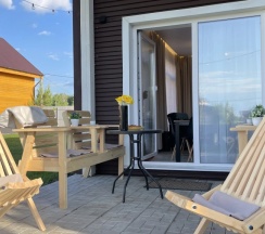 Коттедж с красивым видом из окна в Yousinn Home