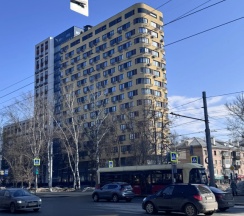 Двухместные апартаменты c 1 комнатой с балконом (двуспальная кровать) в Квартира Уютная около парка Швейцария