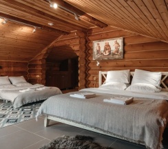 Luxe*** Room с видом на горы и реку (к2R3) в Шале Леший