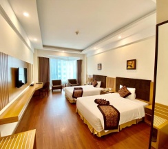 Двухместный номер Deluxe 2 отдельные кровати в Muong Thanh Quy Nhon Hotel
