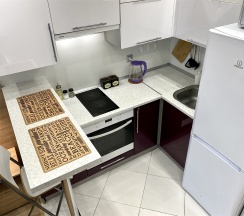 "Purple Studio" Квартира-студио (Метро Ленинский проспект/Автово, 10 минут на транспорте) в Rauktis apartments