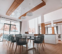Двухместная семейная вилла двуспальная кровать в Happy Family Villa