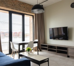 Lux апартамент для 4-х гостей с видом на реку в Sv Loft Apart