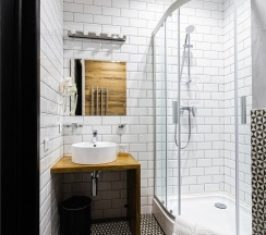 Улучшенный комфортный номер на мансардном этаже в Key hotel