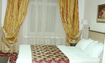 Номер эконом с 1 двуспальной кроватью в Базис-М