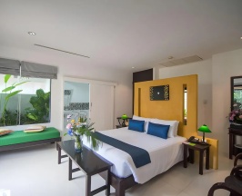 Двухместный номер с собственным джакузи Sino Wing 2 отдельные кровати в Курортный отель The Old Phuket - Karon Beach Resort