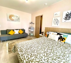 Четырёхместные апартаменты Comfort с балконом в GOROD Si в 5 мин от трассы М4 Дон. ЖК Озерки