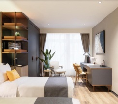 Трёхместный номер Luxury в Dash Living on Prat