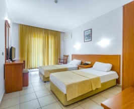 Двухместный номер Standard 2 отдельные кровати в Alanya Beach Hotel