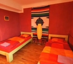 Одноместный семейный номер Standard двуспальная кровать в El hostel