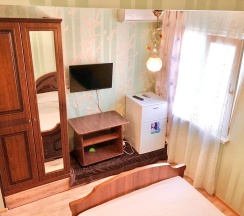 Двухместный номер c 1 двуспальной кроватью в Hotel-st