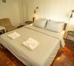 Двухместный номер Standard с видом на сад (двуспальная кровать) в Home16 Hostel 16