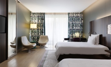 Номер Swiss Advantage, с видом во внутренний двор - с 2 полутораспальными кроватями в Swissotel Resort Сочи Камелия