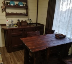 Дом с баней и мангальной зоной в Гостевой дом Фроловых