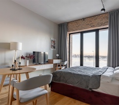 Deluxe студия с видом на реку в Sv Loft Apart