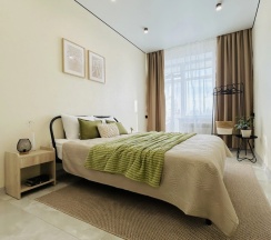 Двухместные апартаменты с балконом (двуспальная кровать) в Апартаменты Cozy Rent Dostoevsky