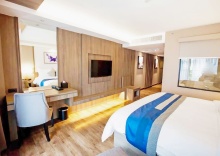 Двухместный номер Deluxe двуспальная кровать в Wealth Lodge Asoke by Favstay