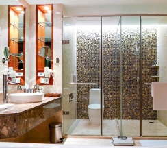 Двухместный полулюкс двуспальная кровать в Отель Hyatt Regency Bangkok Suvarnabhumi Airport