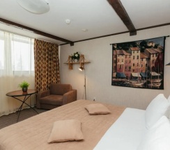 Двухместный полулюкс двуспальная кровать в Губернский