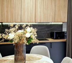 Апартамент со спальней ПРИМУЛА. Бассейн. Сауна. в Панорама Ачишхо