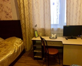 Номер стандарт с 1 двуспальной кроватью в Ника