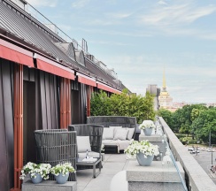 Номер полулюкс с террасой в Wawelberg Hotel St.Petersburg