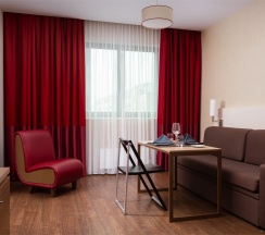 Апартаменты, 1 спальня – с двуспальной кроватью в Adagio Москва Павелецкая