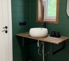Коттедж Comfort с красивым видом из окна в Лес и Небо