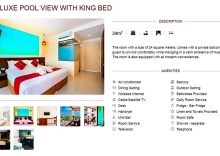 Номер Standard с видом на бассейн в Kiang Haad Beach Hua Hin