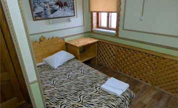 Двухместный номер с 2 отдельными кроватями и собственной внешней ванной комнатой в Русский север