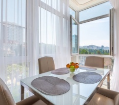 Светлая 1-комн. квартира, 32 кв.м. на 4 человека 10/21 этаж. в Солнечный пляж