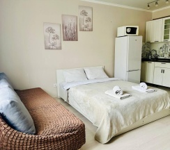 Апартаменты студия Курыжова 32 в Runway Apartments на улица Курыжова 32