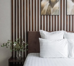 Апартаменты Wood в Hotel design style