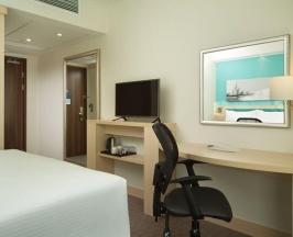 Номер стандарт с 1 двуспальной кроватью в Hampton by Hilton Moscow Strogino